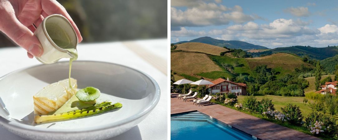 Auberge Ostape ★★★★★ - Vivez l’expérience d’un menu Bistronomique ou gastronomique inclus pour faire de votre séjour une véritable parenthèse culinaire. - Pays basque, France