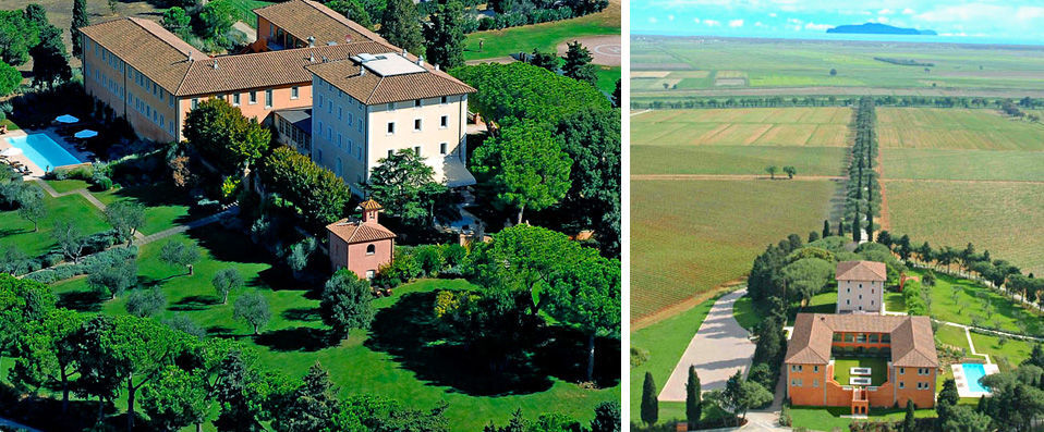L'Andana ★★★★★ - Grand luxe et gastronomie étoilée en Toscane - Grosseto, Italie