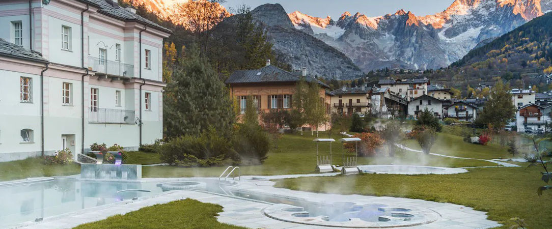 QC Terme Monte Bianco Spa & Resort ★★★★ - Pure alpine freshness and thermal spa at the foot of Mont Blanc. - Italian Alps