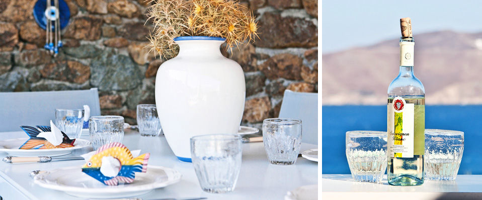 Mykonos Panormos Villas - Luxury beachside villa in sparkling Mykonos - Mykonos, Greece