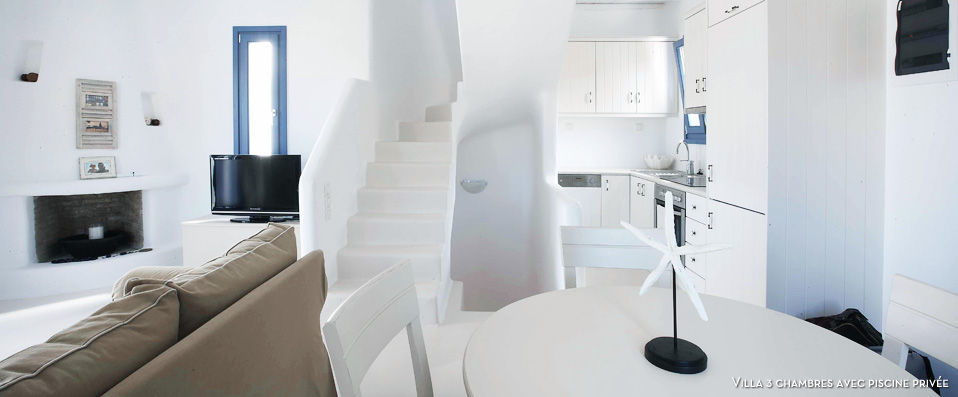 Mykonos Panormos Villas - Luxury beachside villa in sparkling Mykonos - Mykonos, Greece