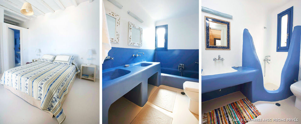 Mykonos Panormos Villas - Luxury beachside villa in sparkling Mykonos - Mykonos, Greece