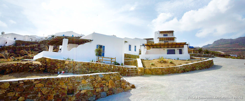 Mykonos Panormos Villas - Luxury beachside villa in sparkling Mykonos - Mykonos, Greece