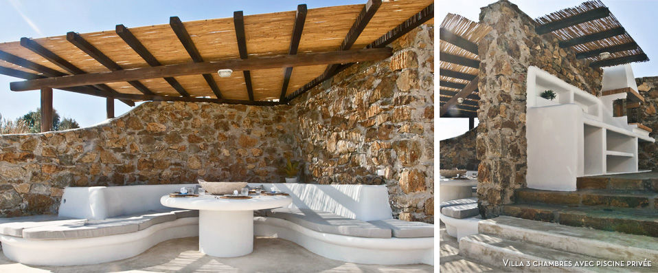 Mykonos Panormos Villas - Luxury beachside villa in sparkling Mykonos - Mykonos, Greece