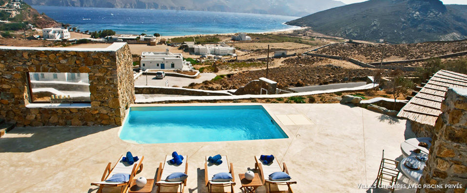 Mykonos Panormos Villas - Luxury beachside villa in sparkling Mykonos - Mykonos, Greece
