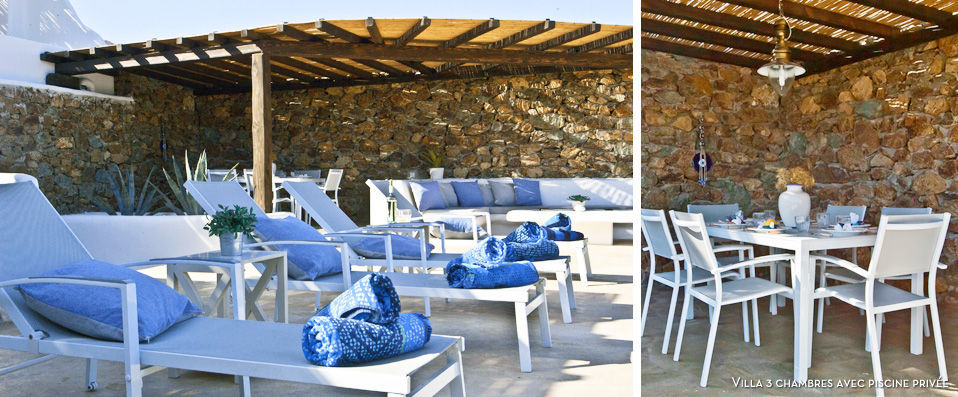 Mykonos Panormos Villas - Luxury beachside villa in sparkling Mykonos - Mykonos, Greece