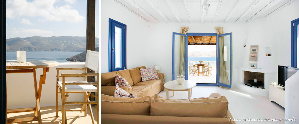 Mykonos Panormos Villas - Villa privée avec vue sur la baie de Panormos - Mykonos, Grèce