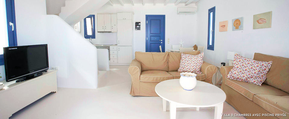 Mykonos Panormos Villas - Villa privée avec vue sur la baie de Panormos - Mykonos, Grèce