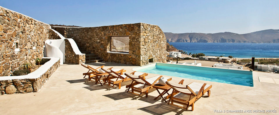 Mykonos Panormos Villas - Villa privée avec vue sur la baie de Panormos - Mykonos, Grèce