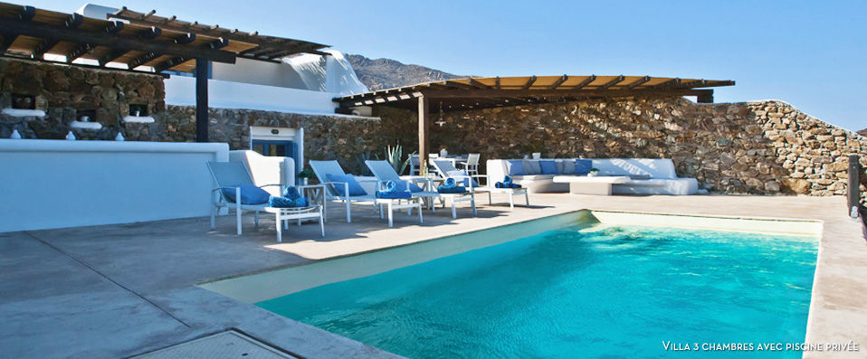 Mykonos Panormos Villas - Villa privée avec vue sur la baie de Panormos - Mykonos, Grèce