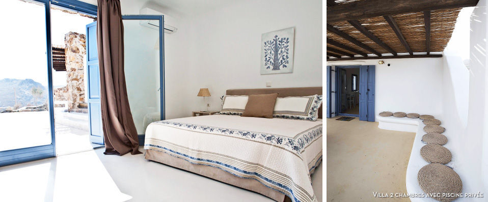 Mykonos Panormos Villas - Villa privée avec vue sur la baie de Panormos - Mykonos, Grèce