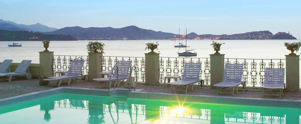 Hotel Villa Ottone ★★★★★ - Villa historique avec plage privée sur l’Ile d’Elbe - Toscane, Italie