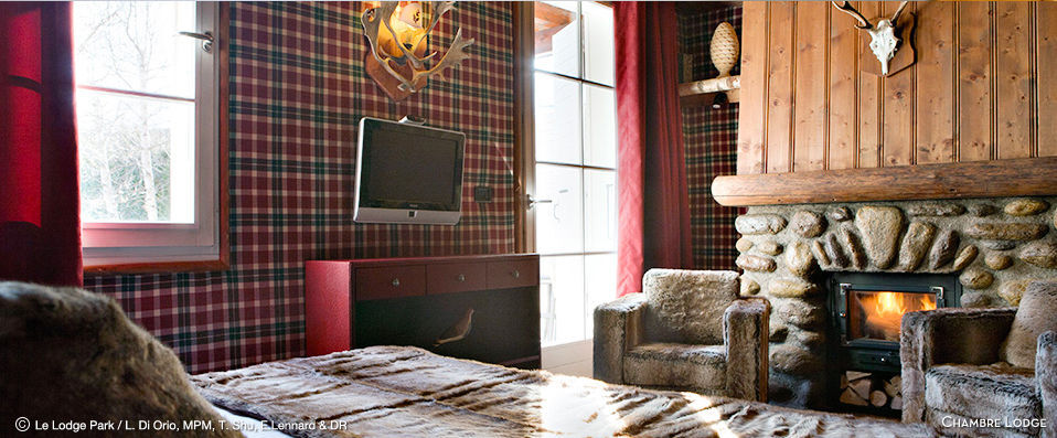 Hotel Lodge Park ★★★★ - Un refuge trappeur chic dans la célèbre Megève - Megève, France