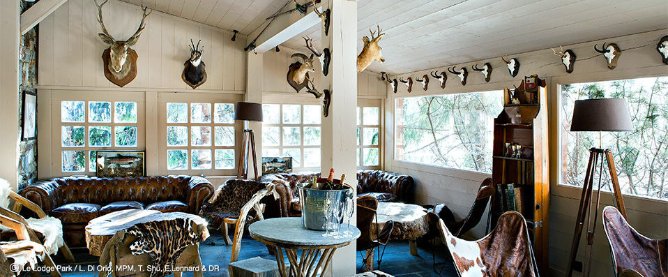 Hotel Lodge Park ★★★★ - Un refuge trappeur chic dans la célèbre Megève - Megève, France
