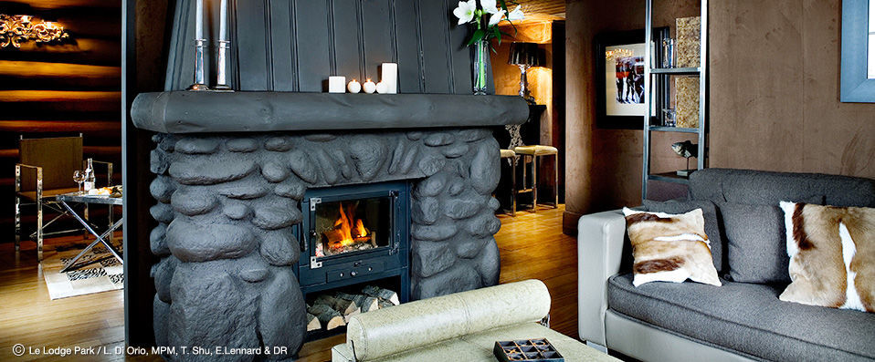 Hotel Lodge Park ★★★★ - Un refuge trappeur chic dans la célèbre Megève - Megève, France