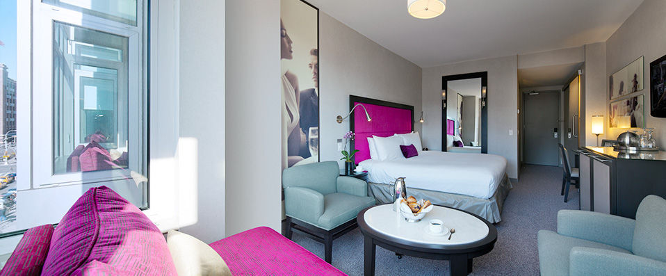 Gansevoort Meatpacking ★★★★ - Vue impressionnante dans le quartier le plus branché de Manhattan ! - New York, Etats-Unis