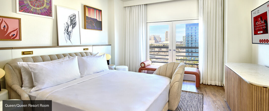 Virgin Hotels Las Vegas, Curio Collection by Hilton ★★★★★ - Expérience raffinée à Las Vegas avec le confort emblématique de Hilton. - Las Vegas, United States
