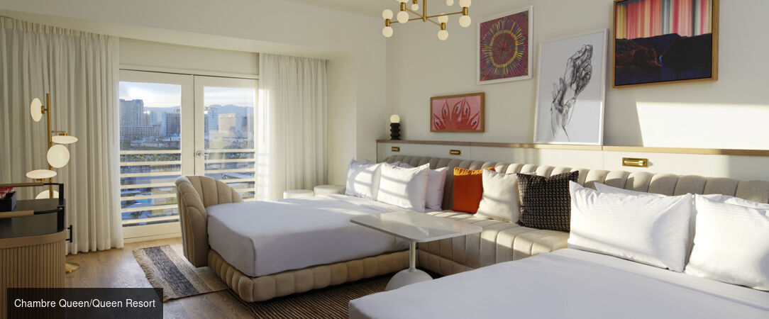 Virgin Hotels Las Vegas, Curio Collection by Hilton ★★★★ - Expérience raffinée à Las Vegas avec le confort emblématique de Hilton. - Las Vegas, États-Unis