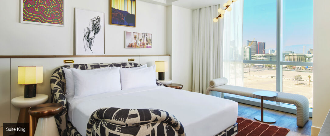 Virgin Hotels Las Vegas, Curio Collection by Hilton ★★★★ - Expérience raffinée à Las Vegas avec le confort emblématique de Hilton. - Las Vegas, États-Unis