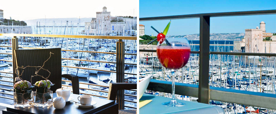 Radisson Blu Hôtel Marseille Vieux-Port ★★★★ - Breathtaking views of the Old Port and the Citadel of Saint Nicolas... - Marseille, France