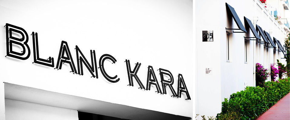Blanc Kara - Îlot de tranquillité design au cœur de South Beach. - Miami, Etats-Unis