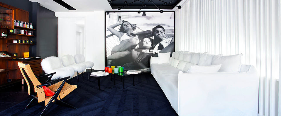 Blanc Kara - Îlot de tranquillité design au cœur de South Beach. - Miami, Etats-Unis