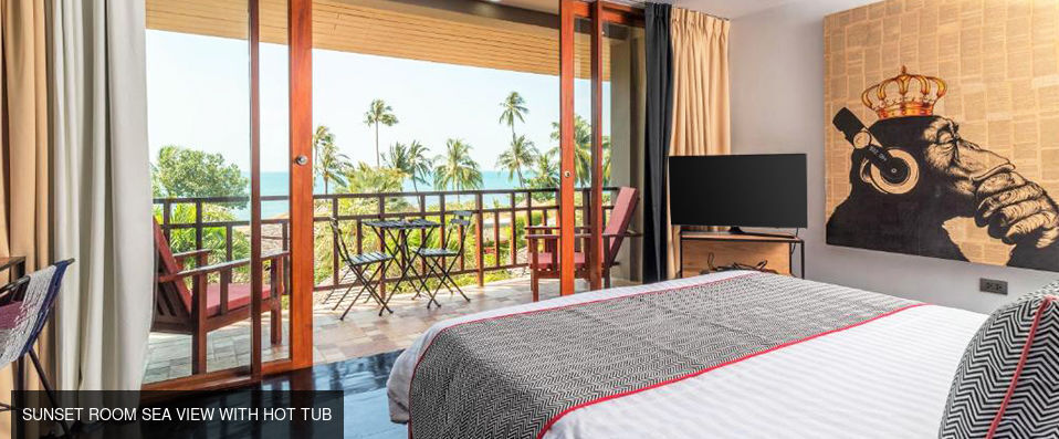 The Sunset Beach Resort & Spa ★★★★ - Experience a stunning sunset on Koh Samui's unspoilt coastline. - Koh Samui, Thailand