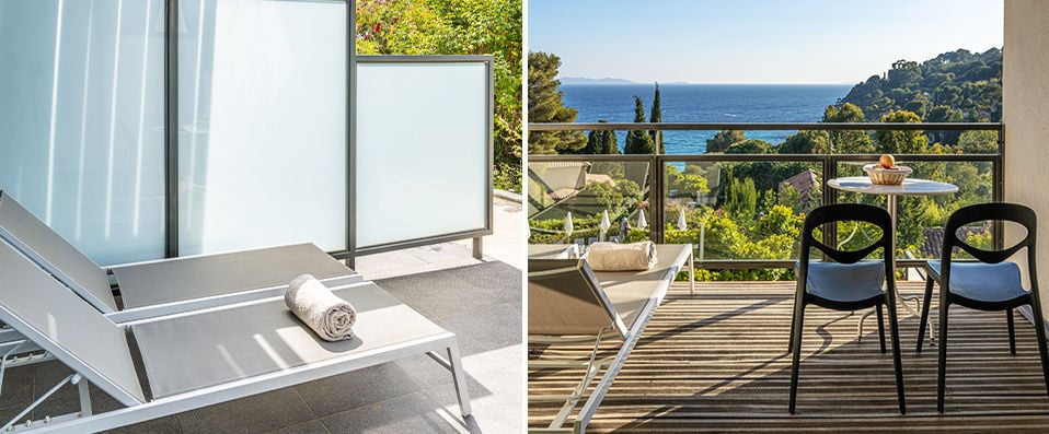 Les Terrasses du Bailli - Room with a view on the Côte d’Azur. - Côte d'Azur, France