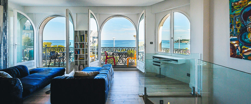 Petite Atalaye - Chic apartment on the coast of Biarritz - Biarritz, France