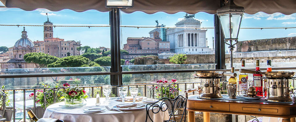 Hotel Forum ★★★★ - Uninterrupted views of the Imperial Fora - Rome, Italy