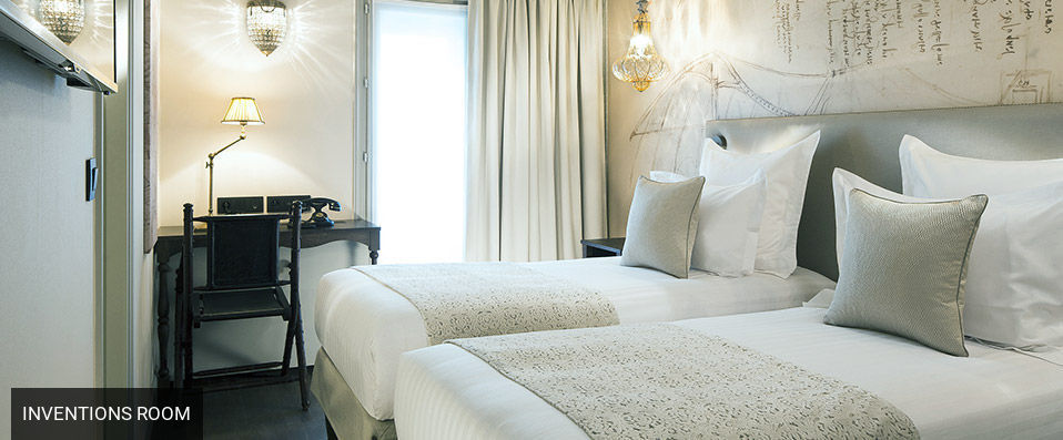 Hotel Da Vinci ★★★★ - Sumptuous 6th arrondissement hotel dedicated to Da Vinci. - Paris, France