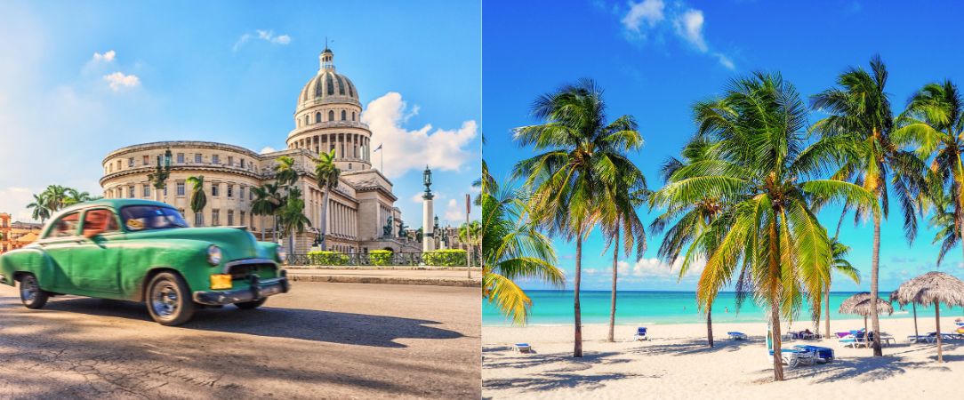 Cuba, entre culture et plage - Combiné de 7, 9, 10, 12 et 14 nuits entre culture, découverte & repos. - Cuba : La Havane & Varadero