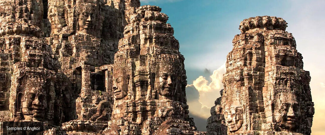 Circuit privatif : Les charmes du Cambodge avec extension en option sur l’île de Koh Rong - Circuit privatif de 8 ou 13 nuits à la découverte des temples d’Angkor et du patrimoine khmer, extension sur l’île de Koh Rong possible. - Cambodge