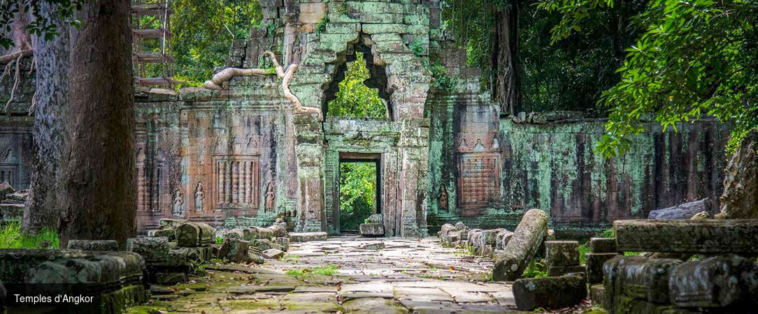 Circuit privatif : Les charmes du Cambodge avec extension en option sur l’île de Koh Rong - Circuit privatif de 8 ou 13 nuits à la découverte des temples d’Angkor et du patrimoine khmer, extension sur l’île de Koh Rong possible. - Cambodge