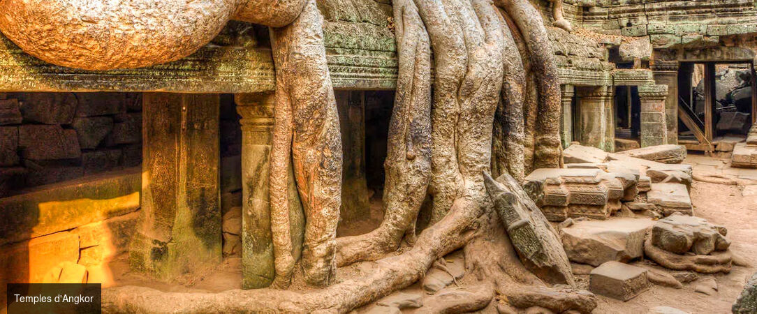 Circuit privatif : Les charmes du Cambodge avec extension en option sur l’île de Koh Rong - Circuit privatif de 8 ou 13 nuits à la découverte des temples d’Angkor et du patrimoine khmer, extension sur l’île de Koh Rong possible. - Cambodge