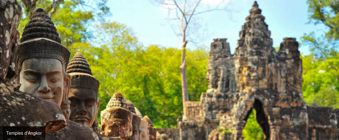 Circuit privatif : Les charmes du Cambodge avec extension en option sur l’île de Koh Rong - Circuit privatif de 8 ou 13 nuits à la découverte des temples d’Angkor et du patrimoine khmer, extension sur l’île de Koh Rong possible. - Cambodge