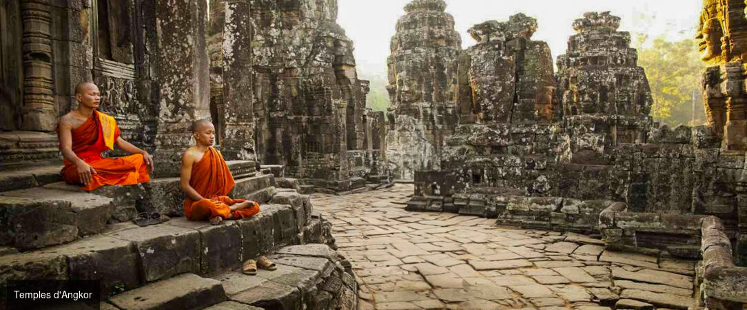 Circuit privatif : Les charmes du Cambodge avec extension en option sur l’île de Koh Rong - Circuit privatif de 8 ou 13 nuits à la découverte des temples d’Angkor et du patrimoine khmer, extension sur l’île de Koh Rong possible. - Cambodge