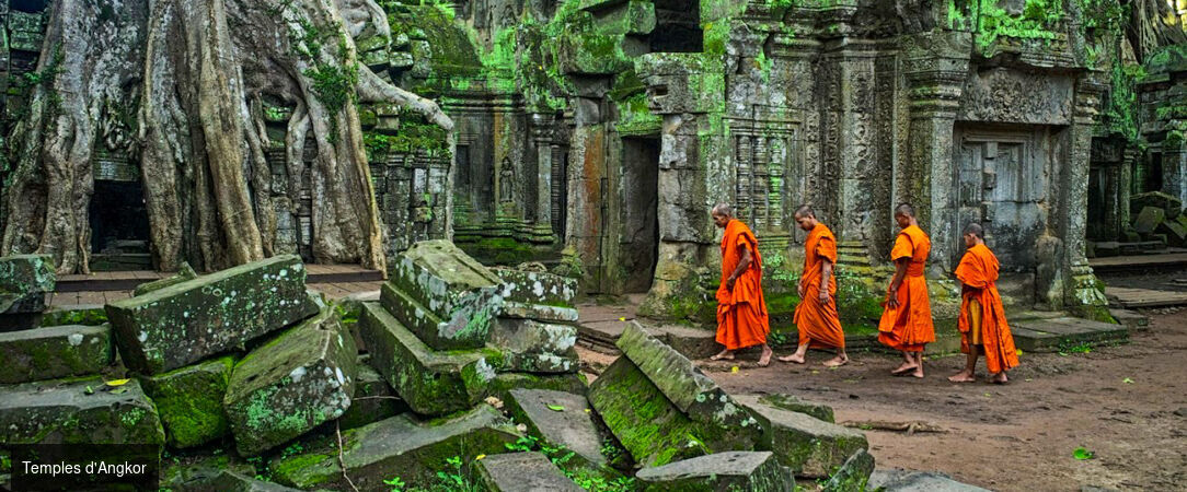 Circuit privatif : Les charmes du Cambodge avec extension en option sur l’île de Koh Rong - Circuit privatif de 8 ou 13 nuits à la découverte des temples d’Angkor et du patrimoine khmer, extension sur l’île de Koh Rong possible. - Cambodge