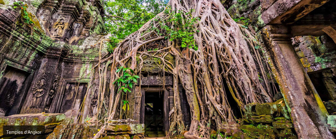 Circuit privatif : Les charmes du Cambodge avec extension en option sur l’île de Koh Rong - Circuit privatif de 8 ou 13 nuits à la découverte des temples d’Angkor et du patrimoine khmer, extension sur l’île de Koh Rong possible. - Cambodge