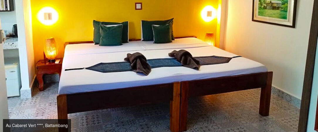 Charmes du Cambodge avec extension sur l’île de Koh Rong - Circuit privatif de 8 ou 13 nuits à la découverte des temples d’Angkor et du patrimoine khmer, extension sur l’île de Koh Rong possible. - Cambodge : Siem Reap à Battambang