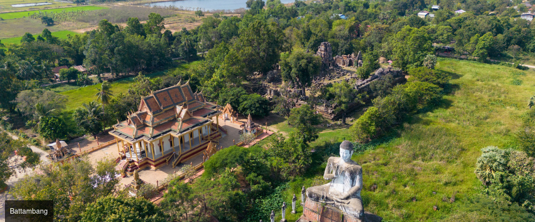 Charmes du Cambodge avec extension sur l’île de Koh Rong - Circuit privatif de 8 ou 13 nuits à la découverte des temples d’Angkor et du patrimoine khmer, extension sur l’île de Koh Rong possible. - Cambodge : Siem Reap à Battambang