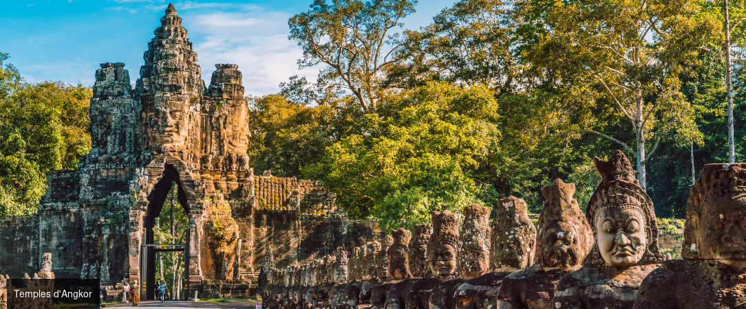 Charmes du Cambodge avec extension sur l’île de Koh Rong - Circuit privatif de 8 ou 13 nuits à la découverte des temples d’Angkor et du patrimoine khmer, extension sur l’île de Koh Rong possible. - Cambodge : Siem Reap à Battambang