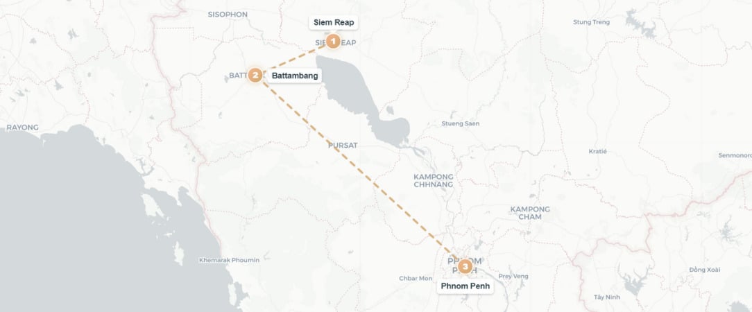 Circuit privatif : Les charmes du Cambodge avec extension en option sur l’île de Koh Rong -  - Cambodge