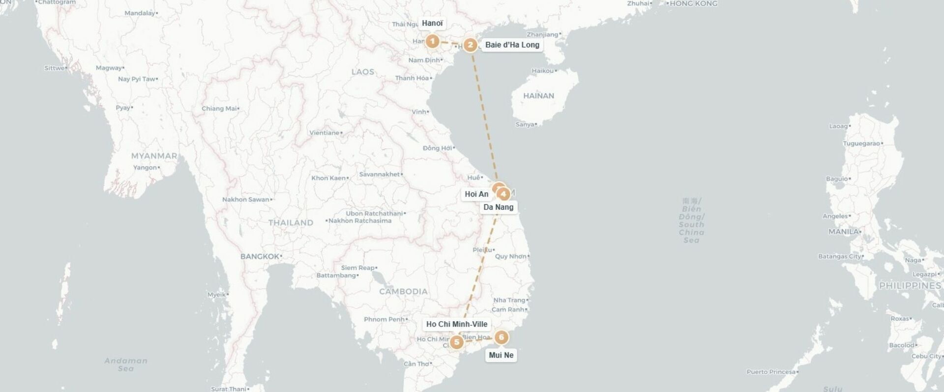 Trésors du Vietnam et détente balnéaire -  - Vietnam : Hanoï, Baie d’Ha Long, Hoi An & Ho Chi Minh avec extension possible à Mui Ne