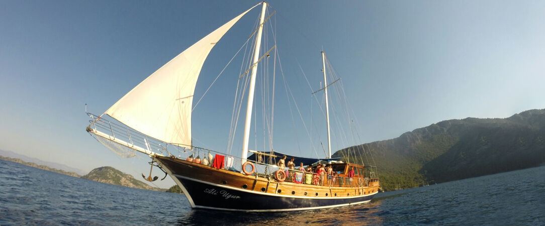 Le long de la côte turque en goélette - Une croisière unique en goélette à la découverte des paysages turcs. - Turquie