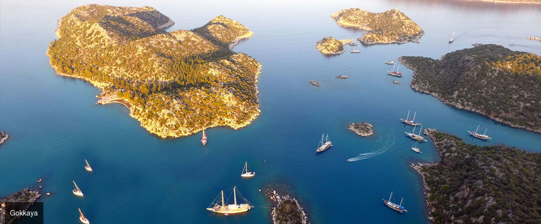 Le long de la côte turque en goélette - Une croisière unique en goélette à la découverte des paysages turcs. - Turquie