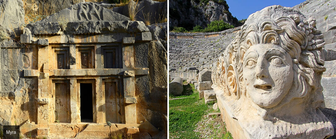 Le long de la côte turque en goélette - Une croisière unique en goélette à la découverte des paysages turcs. - Turquie