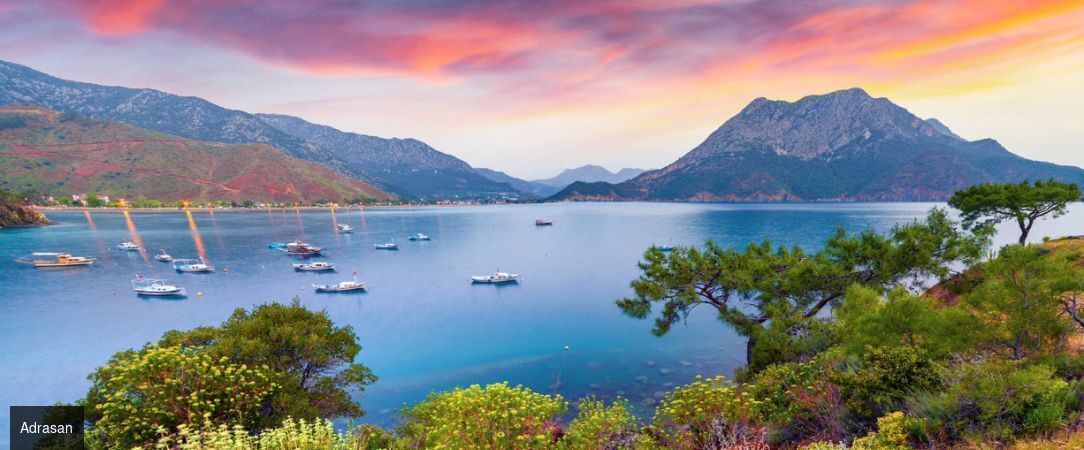 Le long de la côte turque en goélette - Une croisière unique en goélette à la découverte des paysages turcs. - Turquie