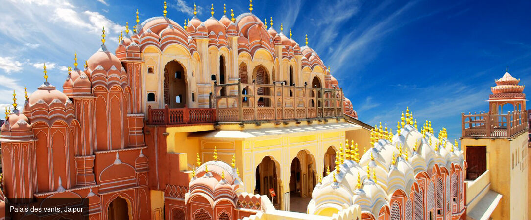 Circuit groupé : Merveilles de l'Inde en hôtels 5 étoiles avec extension à Varanasi ou au Népal - Découverte luxueuse de la péninsule indienne et de ses merveilles. - Inde et Népal