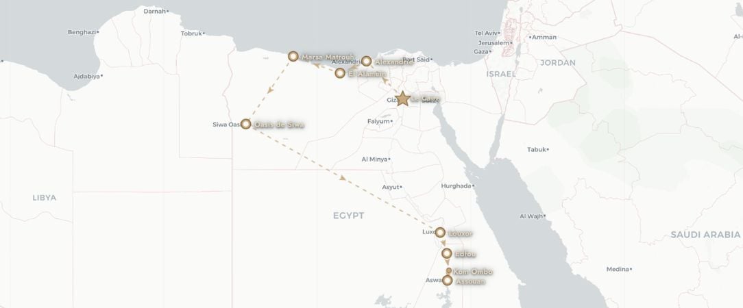 Richesses d’Égypte et oasis de Siwa - Circuit groupé  de 8 ou 15 jours à travers les âges, ponctuée d’une croisière sur le Nil en option et de mille et une merveilles. - Égypte : Le Caire, Alexandrie & Siwa